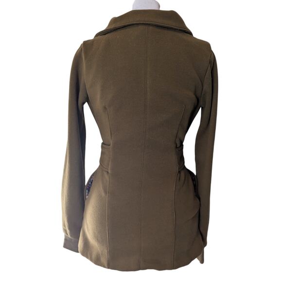 Downeast Basics Bohochic Green Peacoat Floral Lining Small - Picture 2 of 4